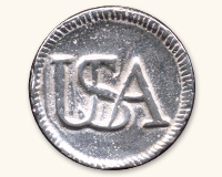 'USA' pin